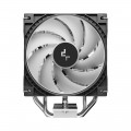 Кулер для процессора Deepcool Устройство охлаждения AG400 G2 ARGB Soc-AM5/AM4/1200/1700/1851 серебристый/черный 4-pin 30.93dB Al+Cu 230W 641gr Ret (R-AG400-BKAMMG2-G)