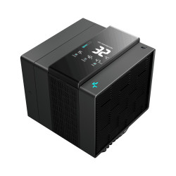 Кулер для процессора Deepcool Устройство охлаждения Assassin IV VC Vision Soc-AM5/AM4/1200/2066/1700/1851 черный 4-pin 22.6-29.3dB Al+Cu LCD 300W 1780gr Ret (R-ASN4-BKNVMD-G Кулер для процессора Deepcool Устройство охлаждения Assassin IV VC Vision Soc-AM5/AM4/1200/2066/1700/1851 черный 4-pin 22.6-29.3dB Al+Cu LCD 300W 1780gr Ret (R-ASN4-BKNVMD-G