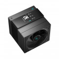 Кулер для процессора Deepcool Устройство охлаждения Assassin IV VC Vision Soc-AM5/AM4/1200/2066/1700/1851 черный 4-pin 22.6-29.3dB Al+Cu LCD 300W 1780gr Ret (R-ASN4-BKNVMD-G