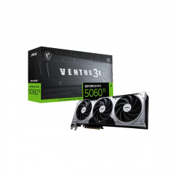Видеокарта MSI RTX 5060 Ti 8G VENTUS 3X OC GeForce RTX 5060 Ti 8 ГБ GDDR7 Видеокарта MSI RTX 5060 Ti 8G VENTUS 3X OC GeForce RTX 5060 Ti 8 ГБ GDDR7