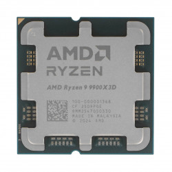 Процессор AMD Ryzen 9 9900X3D AM5 12C/24T 4.4/5.5GHz 120W 100-000001368 Процессор AMD Ryzen 9 9900X3D AM5 12C/24T 4.4/5.5GHz 120W 100-000001368