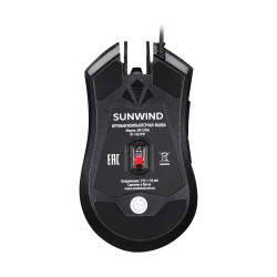 Мышь SunWind SW-M705G оптическая 3600dpi USB 6but 1422391