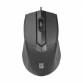 Мышь Defender Optimum MB-270 проводная оптическая 1000 dpi 52270