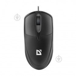Мышь проводная Defender Trace MB-989 черная 52989