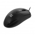 Мышь проводная Defender Trace MB-989 черная 52989