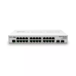 Коммутатор управляемый L2+ Mikrotik CRS326-24G-2S+RM