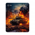 Коврик для мыши Cactus Burning tank 300x250x3мм CS-MP-D04M