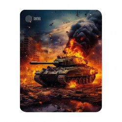 Коврик для мыши Cactus Burning tank 300x250x3мм CS-MP-D04M Коврик для мыши Cactus Burning tank 300x250x3мм CS-MP-D04M