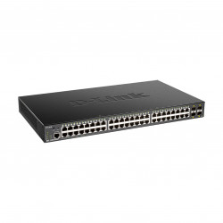 Коммутатор управляемый L3 PoE D-Link DGS-1250-52XMP/RU/A1A