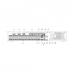 IP-видеорегистратор 32-канальный HIKVISION DS-7732NI-M4/24P