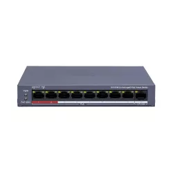 Коммутатор неуправляемый PoE Hikvision DS-3E0109P-E(C)