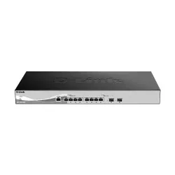 Коммутатор управляемый L2+ D-Link DXS-1210-10TS/B1A