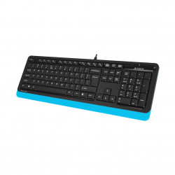 Комплект клавиатура и мышь A4Tech Fstyler F1010 проводной F1010BLUE