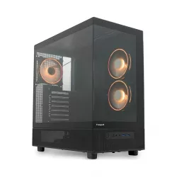 Корпус Mid Tower HSPD F710-TGBK-ARGB