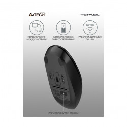Мышь A4Tech Fstyler FB12 Black FB12BLACK Мышь A4Tech Fstyler FB12 Black FB12BLACK