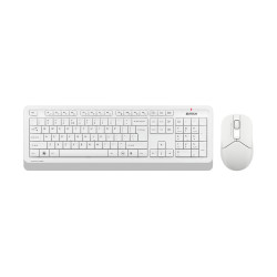 Комплект клавиатура и мышь A4TECH Fstyler FG1012 беспроводной USB FG1012WHITE Комплект клавиатура и мышь A4TECH Fstyler FG1012 беспроводной USB FG1012WHITE