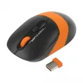 Мышь беспроводная A4TECH FG10S ORANGE