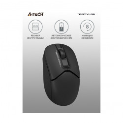 Мышь A4Tech Fstyler FG12 1200dpi беспроводная USB FG12BLACK Мышь A4Tech Fstyler FG12 1200dpi беспроводная USB FG12BLACK