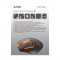 Мышь A4Tech Fstyler FG30 оптическая 2000dpi беспроводная USB FG30ORANGE
