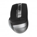 Мышь A4Tech Fstyler FG35 серый/черный оптическая 2000dpi беспроводная USB FG35GREY