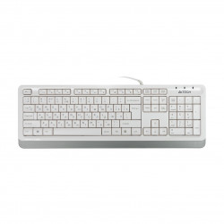 Клавиатура A4Tech Fstyler FK10 USB белый/серый FK10WHITE