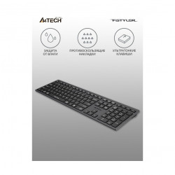Клавиатура A4Tech Fstyler FX50 USB FX50GREY Клавиатура A4Tech Fstyler FX50 USB FX50GREY