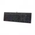 Клавиатура проводная A4TECH FX60H GREY/NEON