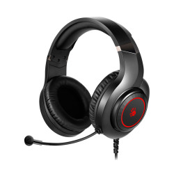 Наушники с микрофоном A4Tech Bloody G220 черные G220AUX3.5-4PIN+USB