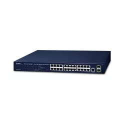 Коммутатор управляемый L2+ PLANET GS-4210-24T2S
