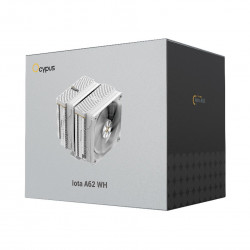 Кулер для процессора Ocypus Iota A62 WH, 260W, 2x120mm, White, Iota-A62-WH2NNWD00X-GL