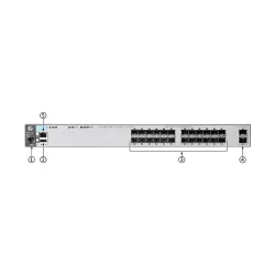 Коммутатор управляемый L2+ HP J9584A