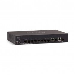Коммутатор управляемый L2+ CISCO SG350-10SFP-K9-EU
