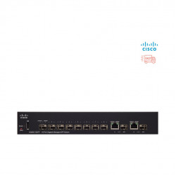 Коммутатор управляемый L2+ CISCO SG350-10SFP-K9-EU