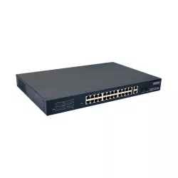 Коммутатор PoE неуправляемый 24 порта 400W OSNOVO SW-62422(400W) Коммутатор PoE неуправляемый 24 порта 400W OSNOVO SW-62422(400W)