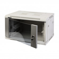 Шкаф настенный 6U LANMASTER TWT-CBWPG-6U-6x4-GY Шкаф настенный 6U LANMASTER TWT-CBWPG-6U-6x4-GY