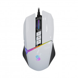 Мышь A4Tech Bloody W60 Max белая оптическая 10000dpi USB W60MAX(PANDAWHITE)
