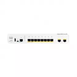 Коммутатор управляемый L2 PoE Cisco WS-C2960C-8PC-L