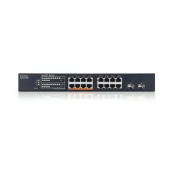 Коммутатор управляемый 2.5G PoE Zyxel XMG1915-18EP-EU0101F