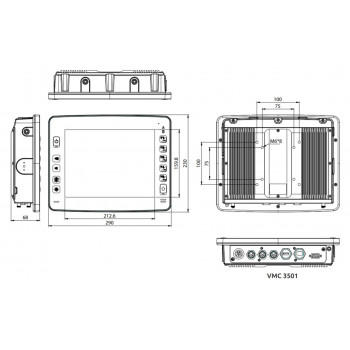 Панельный компьютер NEXCOM VMC3501-K