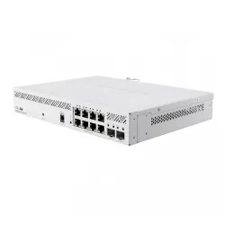 Коммутатор управляемый L2+ PoE Mikrotik CSS610-8P-2S+IN