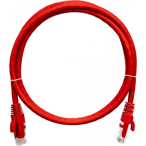 Коммутационный шнур NIKOMAX NMC-PC4UE55B-015-C-RD (U/UTP, Cat.6, 250МГц, 2xRJ45, 1.5м, красный)