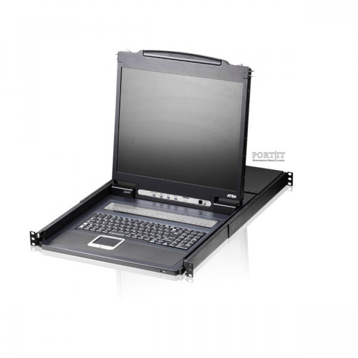 Переключатель KVM ATEN CL1308N-ATA-RG (LCD 19", 8 портов PS2/USB+VGA, 1280x1024, каскад 128) Переключатель KVM ATEN CL1308N-ATA-RG (LCD 19", 8 портов PS2/USB+VGA, 1280x1024, каскад 128)