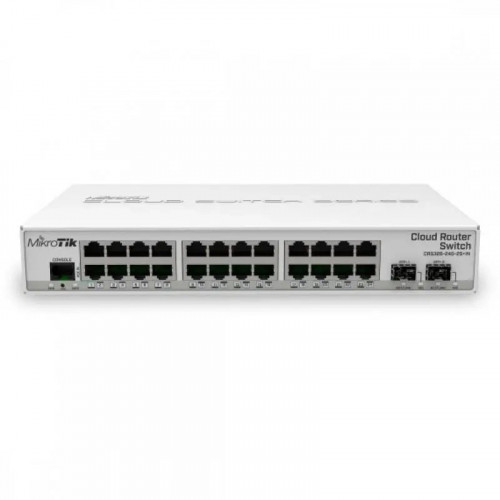 Коммутатор Mikrotik CRS326-24G-2S+IN
