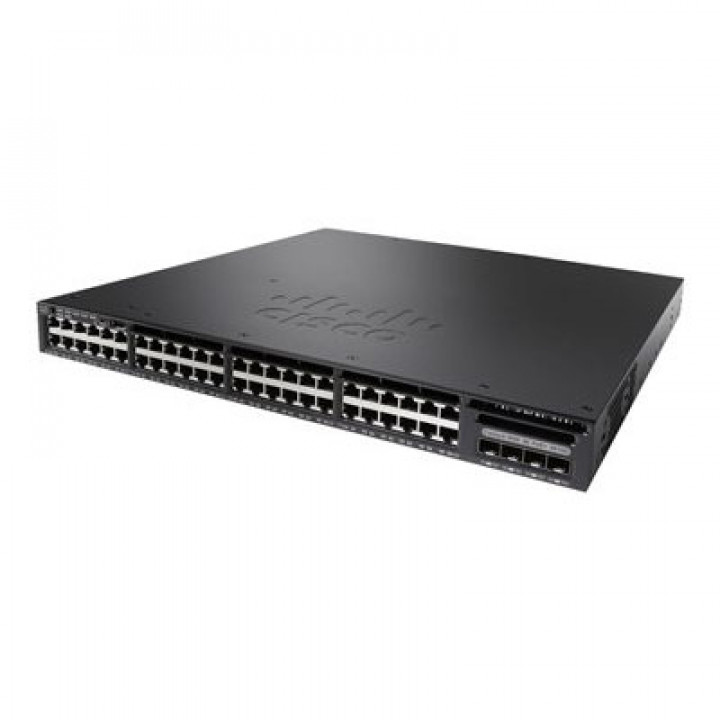 Коммутатор Cisco WS-C3650-48PQ-L (48 портов PoE, 4x10G Uplink, LAN Base) Коммутатор Cisco WS-C3650-48PQ-L (48 портов PoE, 4x10G Uplink, LAN Base)