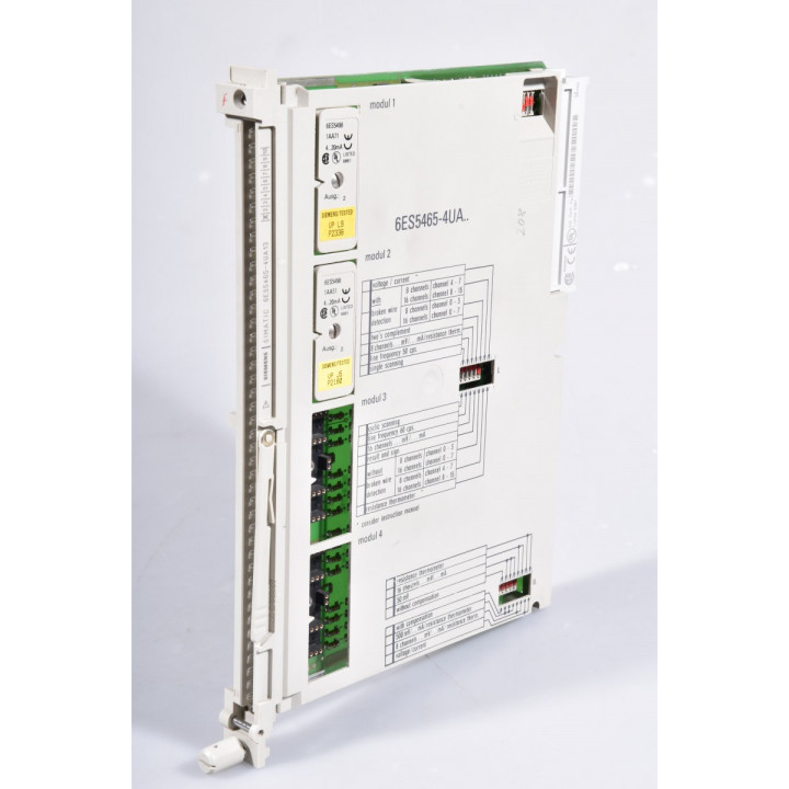 Аналоговый модуль Siemens Simatic 6ES5465-4UA13 (Analog input 465, 16 inputs) Аналоговый модуль Siemens Simatic 6ES5465-4UA13 (Analog input 465, 16 inputs)