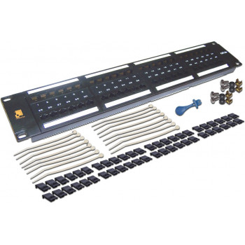 Патч-панель Lanmaster LAN-PPL48U5E