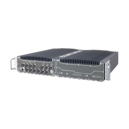 Пылевлагозащищённый встраиваемый компьютер Neousys SEMIL-1728GC-A2K-9700TE (высокопроизводительный, NVIDIA RTX A2000, IP67, пассивное охлаждение, 8x GigE PoE)