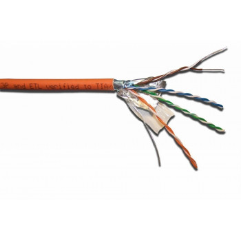 Кабель витая пара Lanmaster LAN-5EFTP-LSZH-OR, 305 м