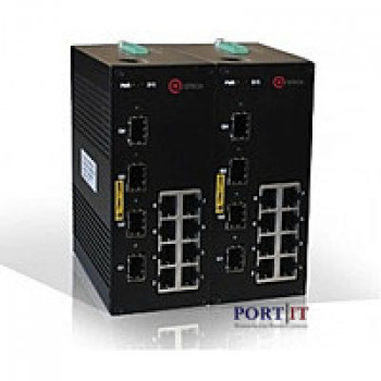 Управляемый индустриальный коммутатор Qtech QSW-2100-4T16F-AC-AC