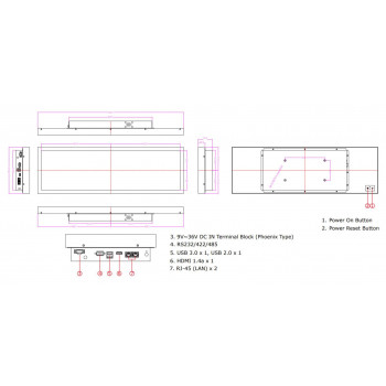Панельный компьютер Winmate W28IB3S-CHA2/GS